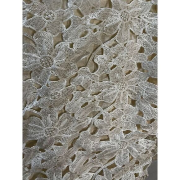 Wallpapher Floral Lace Front Pullover Sweater MP - Picture 4 of 4